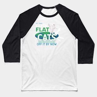 FLAT EARTH: Flat Earth Baseball T-Shirt